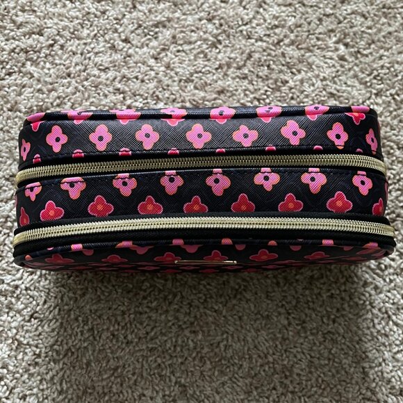 🆕NWOT Trina Turk  Double Zip Brush Case / Makeup & Cosmetic Case [Case #2] - Picture 4 of 7